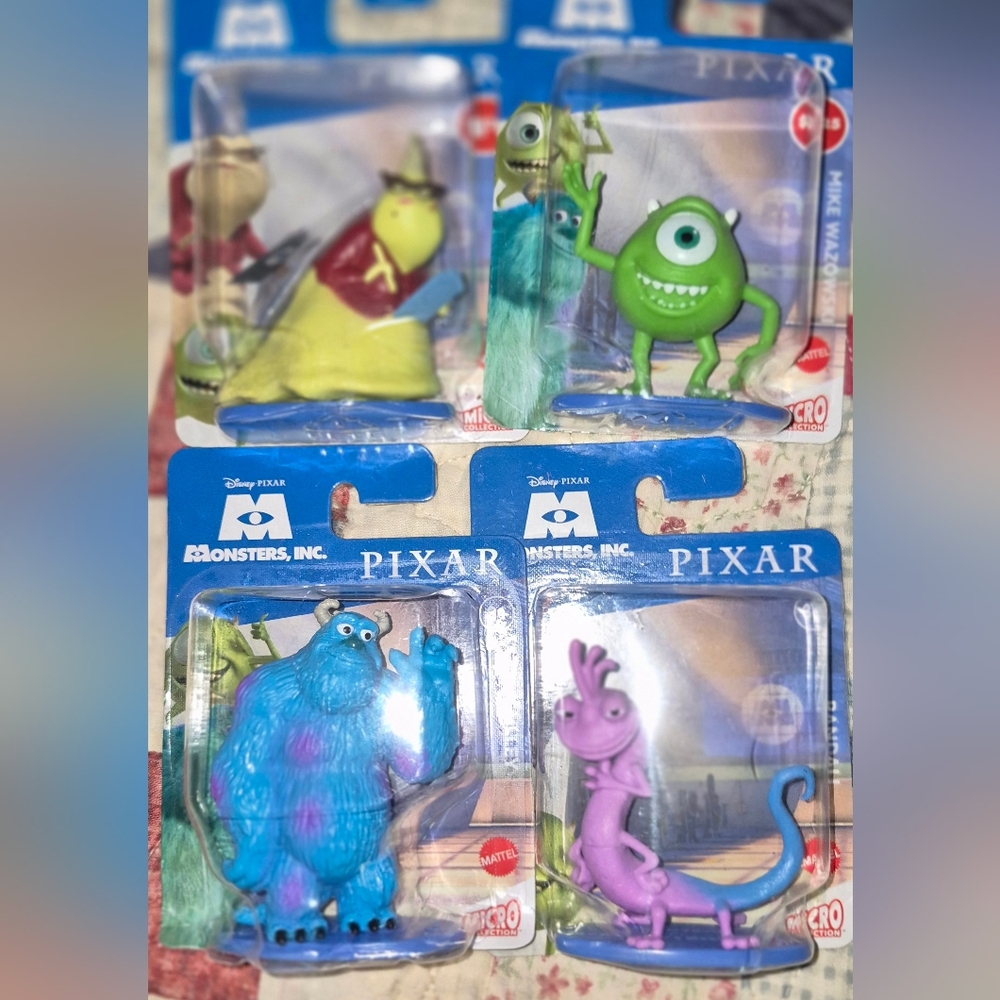 Monsters, Inc. Action Figure Set Of 4